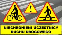 Znaki drogowe: pieszy i rowerzysta
