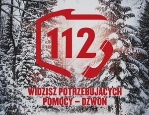 112. Widzisz potrzebujących pomocy? Dzwoń!