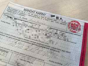 Druk mandatu karnego