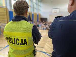 Policjanci w szkole