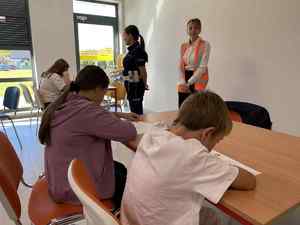 Policjantka w szkole