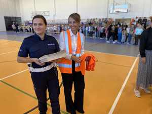 Policjantka w szkole