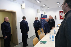 odprawa roczna w KPP Kolno