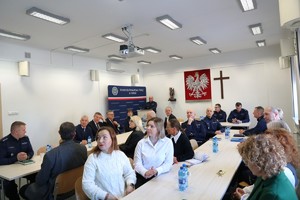 odprawa roczna w KPP Kolno