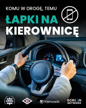 Łapki na kierownicę