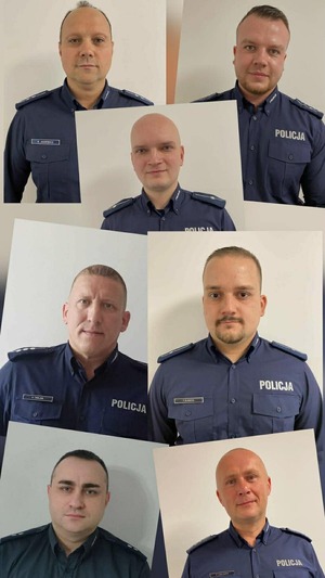 7 policjantów